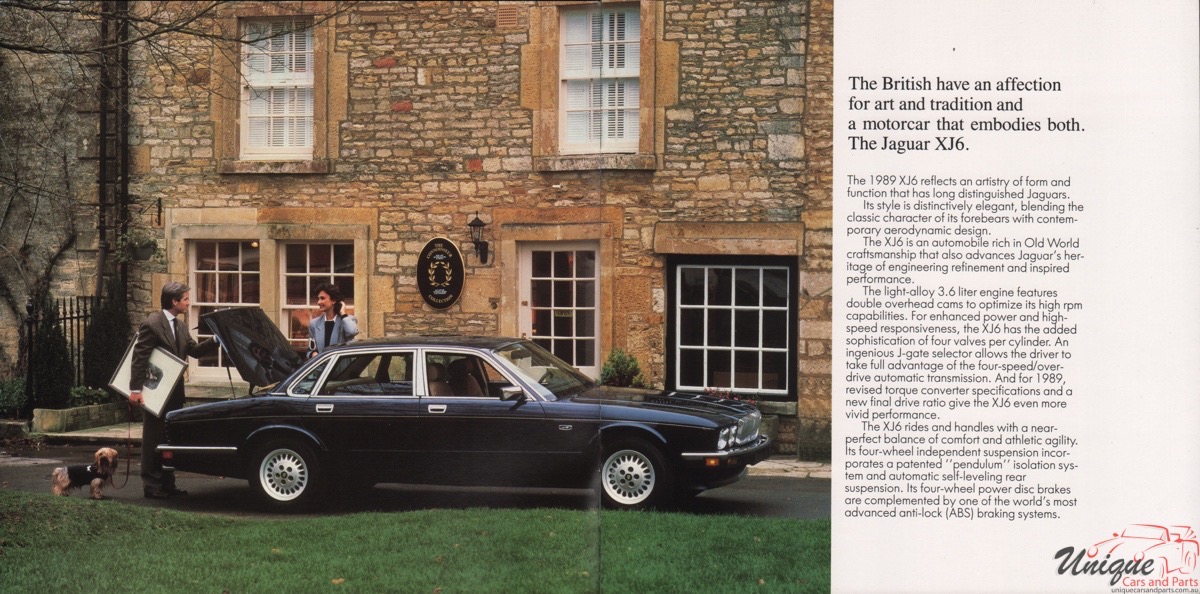 1989 Jaguar Model Lineup Brochure Page 6